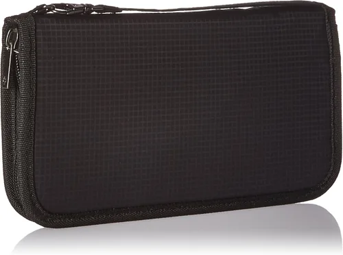 Vista 2 de Samsonite Cartera de viaje cerrada con cremallera RFID, Negro -, Cartera de viaje con cierre de cremallera RFID