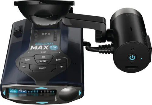Vista 12 de Detector de radar láser Escort MAX 360 - GPS, alertas direccionales, antena dual delantera y trasera, conectividad Bluetooth, alertas de voz