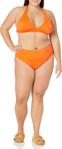 Vista 7 de Tienda Essentials Parte inferior de bikini de cintura alta para mujer