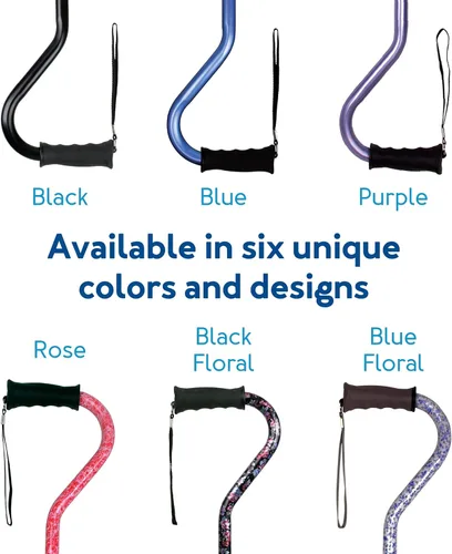 Vista 7 de Carex Ergo Offset Walking Cane