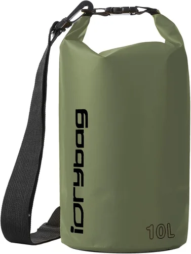 Vista 25 de IDRYBAG Bolsa seca para kayak impermeable 2L/5L/10L/15L/20L, pequeña bolsa impermeable para navegación
