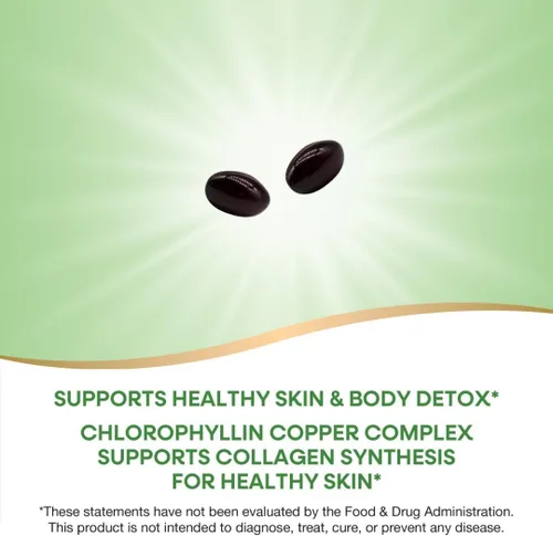 Vista 3 de Nature's Way, cloro fresco, 90 cápsulas de gel suave, 3550, 1, 1