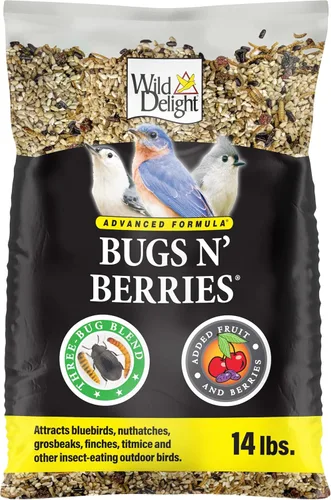 Vista 19 de Wild Delight 099127 Bugs N' Berries - Alimento para pájaros silvestres, 4.5 libras