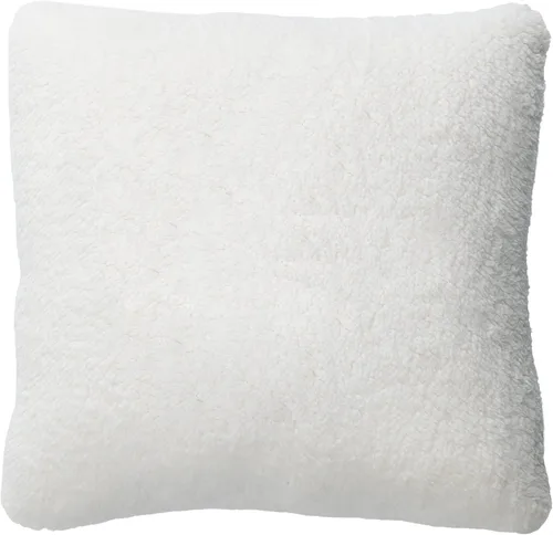 Vista 3 de Lambs & Ivy Storytime Pooh - Almohada suave de piel de oveja sintética, color crema