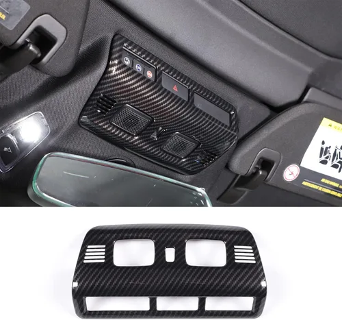 Vista 8 de Daeiclru Cubierta de luz de lectura superior para automóvil, compatible con Chevrolet Corvette C8 2020-2023, accesorios de cubierta de lámpara