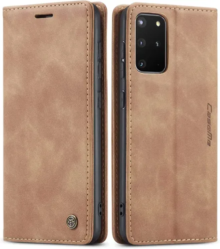 Vista 12 de SINIANL Funda de piel para Galaxy S22+ 5G, funda plegable con función atril magnético, ranuras para tarjetas, funda protectora para Galaxy S22+ 5G