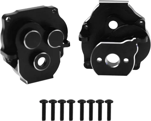 Vista 5 de ShareGoo Caja de cambios de transmisión de aleación de aluminio Caja de cambios de hora, piezas compatibles con Traxxas TRX4M 1/18 RC Crawler Car