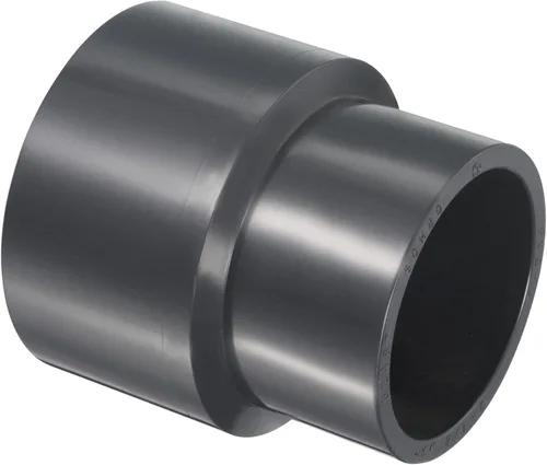 Vista 45 de PATIKIL UPVC Reductor de tubería de 1 "x 1/2" Socket Schedule 80, conector adaptador de acoplamiento recto, gris