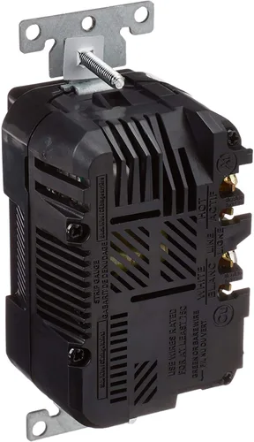 Vista 6 de Leviton - Receptáculo doble resistente a golpes, con cargadores USB