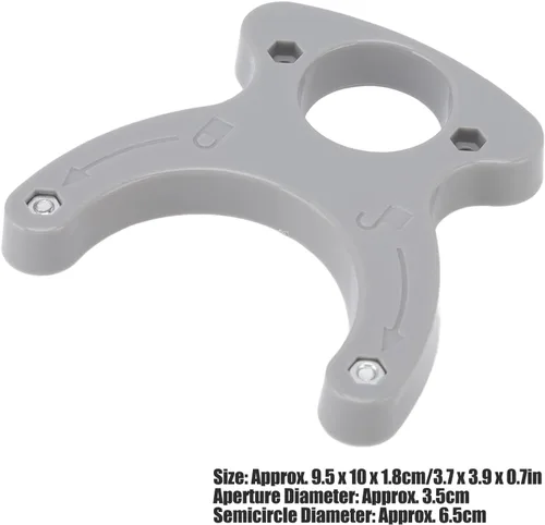 Vista 5 de Fdit Llave de placa de inserción de mesa de enrutador, llave de plástico portátil para carpintería, enrutador de madera, herramienta de placa