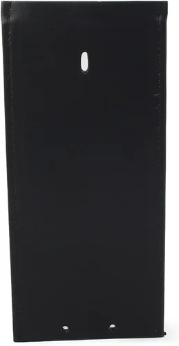 Vista 3 de GZYF Babero de cuero liso negro para tanque de gasolina liso para Harley Davidson Dyna FXDWG 1993-2003, para Softail 2000-2017, negro