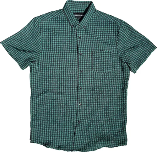 Vista 90 de Molokai Surf - Camisas hawaianas de manga corta con botones y corte ajustado