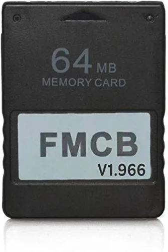 PS2 Memory Card FMCB 64MB for PlayStation 2 PS2,Just Plug and Play, Free Mcboot Your PS2