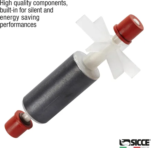 Vista 8 de SICCE Syncra Silent 0.5 Multifunción 185 GPH Bomba de Agua Sumergible Fabricada en Italia 8W Ultra Silenciosa y Duradera para Acuario, Tanque