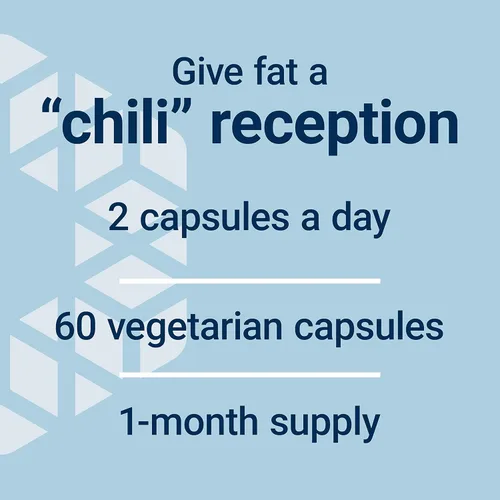 Vista 5 de Life Extension Control térmico de peso - Fomenta la quema de grasa, pérdida de peso saludable y la termogénesis - Extracto de capsaicina patentado