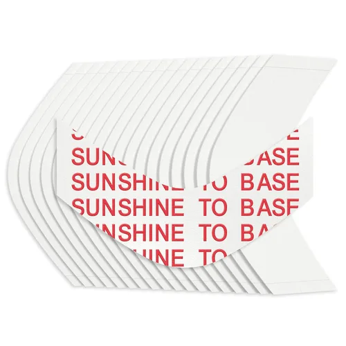 Vista 66 de Cinta Sunshine Premium Fabricada en EE. UU. 1522 Cintas adhesivas de doble cara de 3M transparentes para pelucas y toupee, 36 piezas de 1