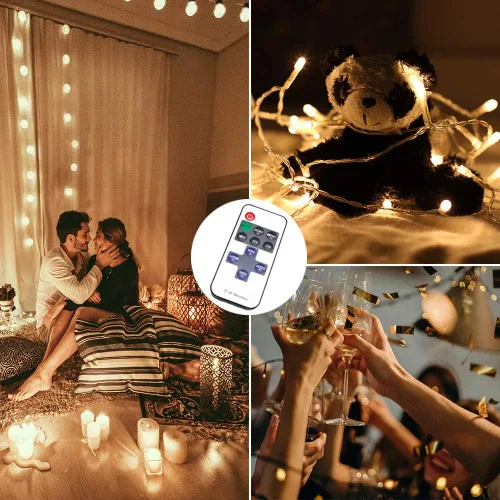 Vista 7 de Mini controlador remoto inalámbrico RF para tiras de luces LED de un solo color 3528 5050, control remoto inalámbrico con conector DC, atenuador RF