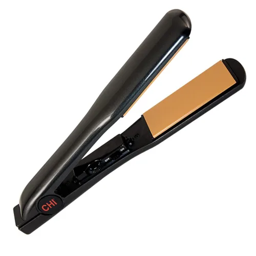Vista 6 de CHI Mini plancha plana de cerámica de turmalina, plancha de pelo para un acabado uniforme y suave, doble voltaje, hierro de 0.75 pulgadas