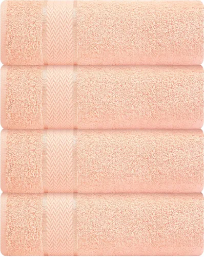 Vista 10 de Toallas de baño de lujo, 100% algodón, ultra suaves, de felpa, gruesas, esponjosas, altamente absorbentes, de secado rápido, para el hogar