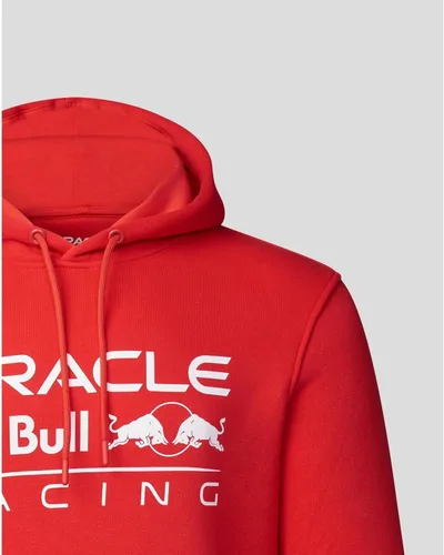 Vista 5 de Sudadera con capucha Red Bull Racing F1 Core Overhead - Flame Scarlet/Gris/Night Sky