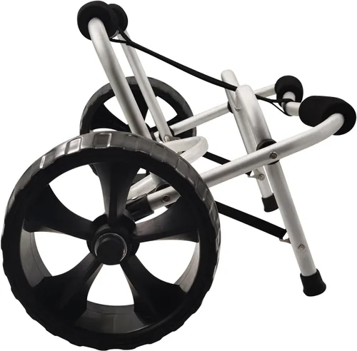 Vista 6 de Carrito de kayak, carrito de kayak de alta resistencia, ruedas de carretilla de canoa para paddleboard, kayaks, transporte SUP