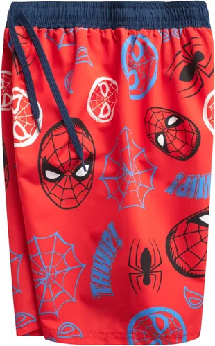 Vista 5 de Marvel Avengers Boys Swim Trunks Spider-Man, Captain America Swimsuit UPF 50+ Quick Dry Bathing Suit for Boys (2T-12)