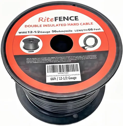 Vista 7 de Cable duro subterráneo de doble aislamiento eléctrico (66 pies, calibre 12-1/2)