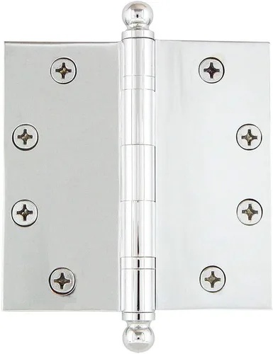 Vista 7 de Nostalgic Bisagra de puerta residencial con punta de bola de almacén con esquinas cuadradas