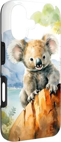 Vista 3 de Cute Little Koala Bear in The Wild Case for iPhone 17