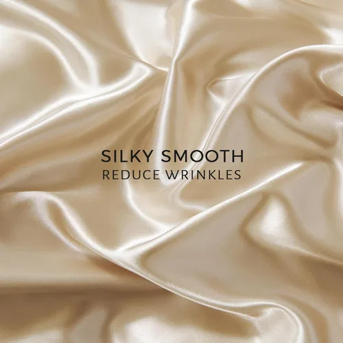 Vista 4 de HOdo Home Funda de edredón de satén, tamaño Queen, 3 piezas, funda de edredón similar a la seda, ultra suave y transpirable, juego de ropa de cama