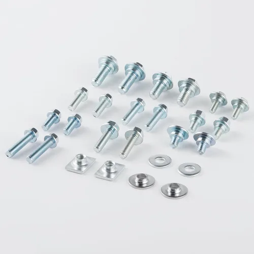 Vista 3 de LivTee Kit de montaje de pernos de cuerpo de motocicleta, 70 unidades, para guardabarros de asiento de plástico, sujetadores de cubiertas