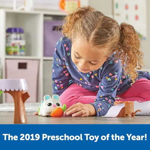 Vista 3 de Learning Resources Coding Critters Bopper - 22 piezas, edades 4+, juguete de codificación temprana sin pantalla para niños, mascota de codificación