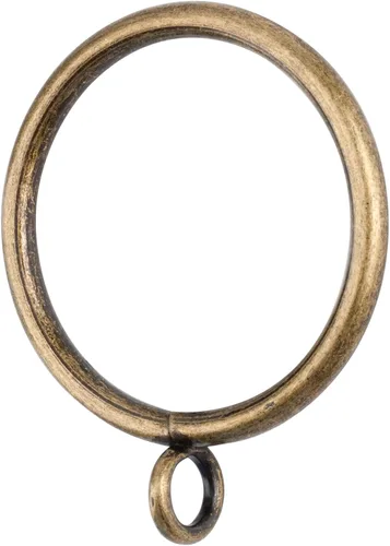 30 anillos de cortina de bronce, anillos de cortina de 1.5 pulgadas, anillo de cortina de metal para cortineros