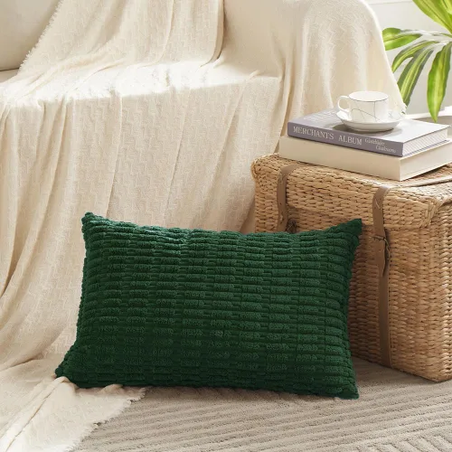 Vista 17 de Fancy Homi Fundas de almohada decorativas negras de 18 x 18 pulgadas para sala de estar, sofá, cama, sillón, rústico, bohemio, decoración del hogar