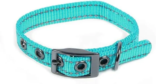 Vista 12 de Max y Neo Max reflectante hebilla metálica – Collar de perro donamos un cuello para un perro Rescue de cada Collar Se Vende, L, Rojo