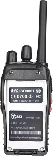 Vista 17 de TIDRADIO 5.5 Mile Walkie Talkies with 6-Way Charger +Wireless Programmer