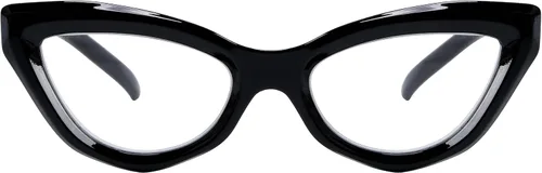Eyekepper Cat-eye estilo gafas de lectura para las mujeres lectores chic - negro +0.50