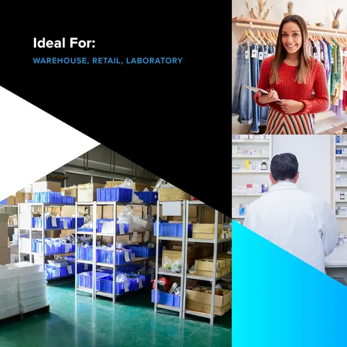 Vista 5 de Zebra ZD621 Impresora de escritorio de transferencia térmica 203 dpi Ancho de impresión 4 pulgadas USB Serial Ethernet ZD6A042-301F00EZ (renovado)