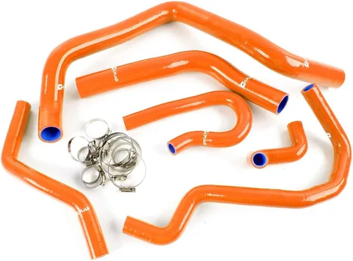 Vista 15 de G-PLUS Kit de abrazaderas de manguera de refrigerante de radiador de silicona compatible con Honda Civic EK4/9 tipo Rdc 2 Dohc B16A/B B18C, negro