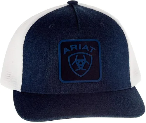 Vista 2 de ARIAT 110 Flexfit - Gorra de malla ajustable, Azul