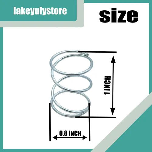 Vista 2 de 06713 Repuesto de resorte Ryobi Home-lite Trimmer RY70103 RY70105 RY70107 (2 unidades)