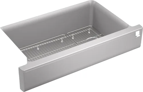 Vista 48 de KOHLER K-28001-CM5 Cairn Fregadero, 24 pulgadas, beige mate