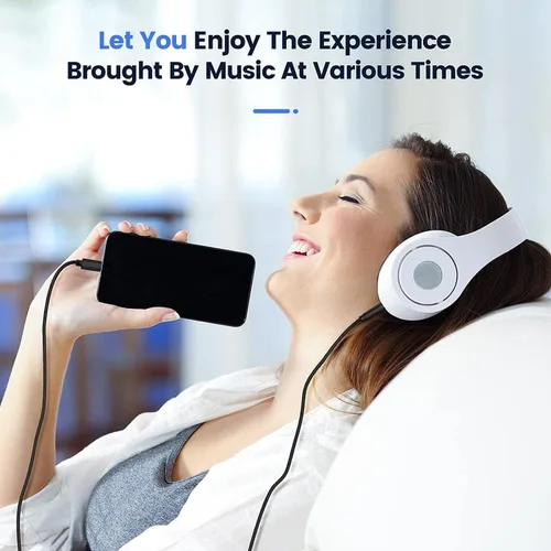 Vista 3 de Cable auxiliar para iPhone (certificado MFi de Apple), cable de audio Lightning a 1/8 pulgadas, 3.3 pies, adaptador de conector de auriculares