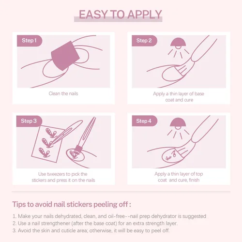 Vista 6 de Calcomanías de uñas con flores 5D para arte de uñas, 3 hojas de calcomanías de uñas en relieve, calcomanías autoadhesivas, calcomanías de arte