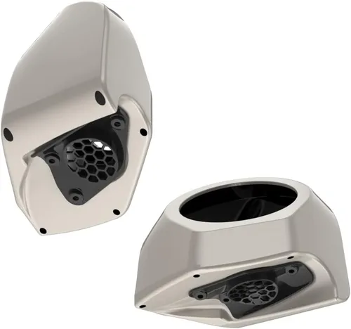 Vista 113 de Advanblack Alpine Green Tour Pack - Paquete de altavoces de 6.5 pulgadas, carcasa de audio trasera, color a juego, ajuste Harley King Tour Pack