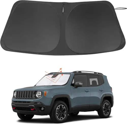 Vista 165 de Parasol para parabrisas de ajuste personalizado para BMW X1 F48 2016-2022, accesorios plegable, bloqueador solar protege el automóvil de los rayos