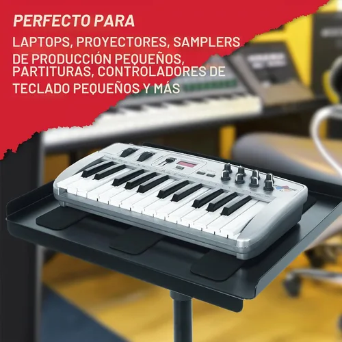 Vista 4 de Gator Frameworks Bandeja de medios ajustable resistente