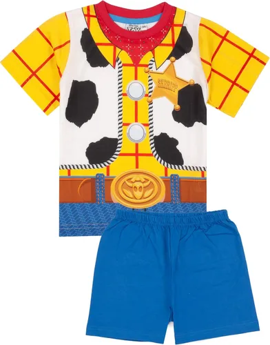Disney Toy Story Pijama para niños Woody Cowboy Character Kids, Azul