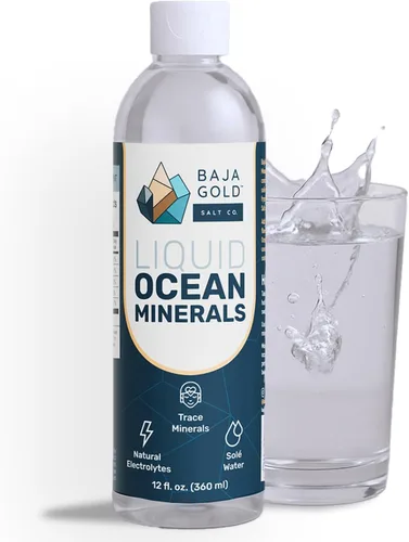 Vista 9 de Baja Gold Gotas de Minerales Traza del Océano Líquido - Gotas de Electrolitos Iónicos para Mejorar el Sabor del Agua Potable y los Alimentos