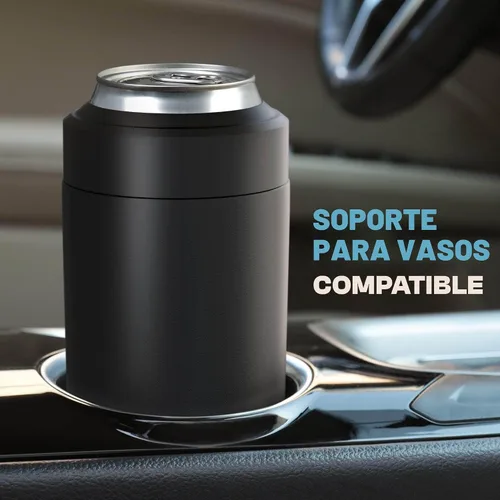 Vista 7 de Frost Buddy Enfriador de latas universal, aislante de latas de acero Blanco (Allwhite)